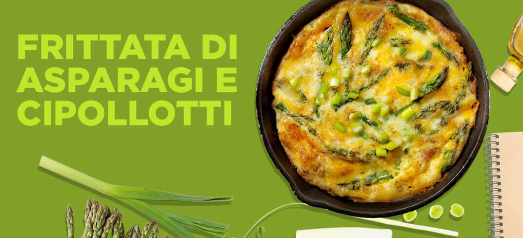 Frittata di Asparagi e Cipollotti | UPMC Italy