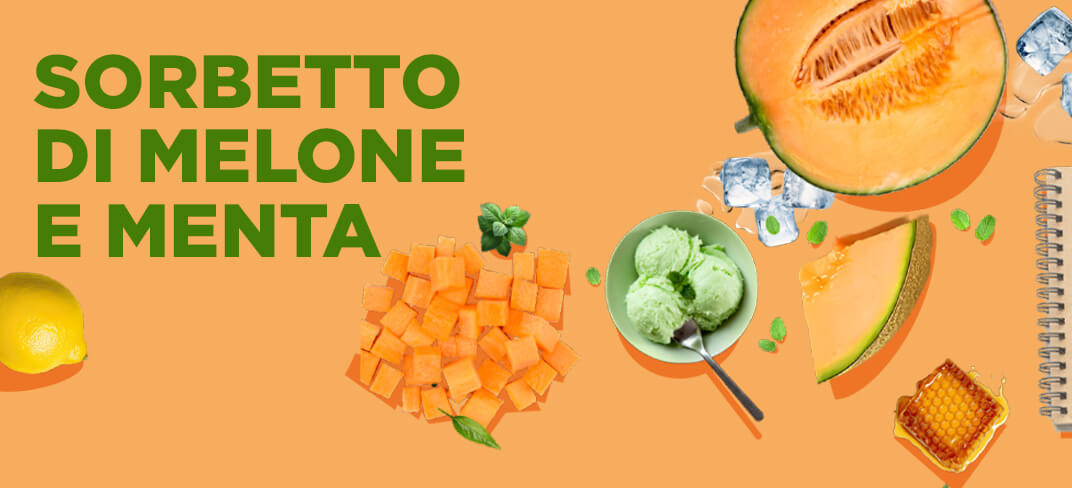 Sorbetto Melone e Menta | UPMC Italy