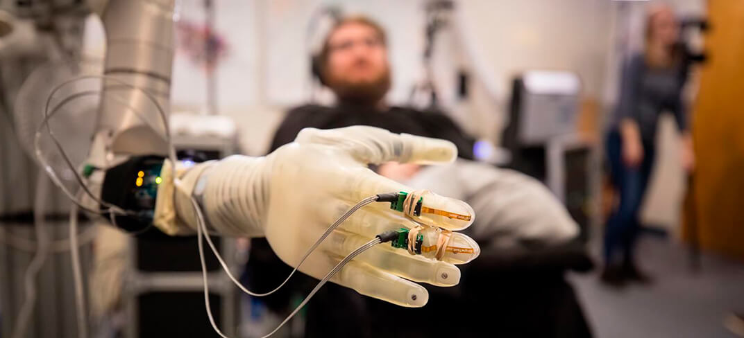 Towards a New Sense of Artificial Touch for People with Tetraplegia | UPMC Italy